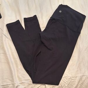 Black High-Waisted Leggings lululemon size 6
